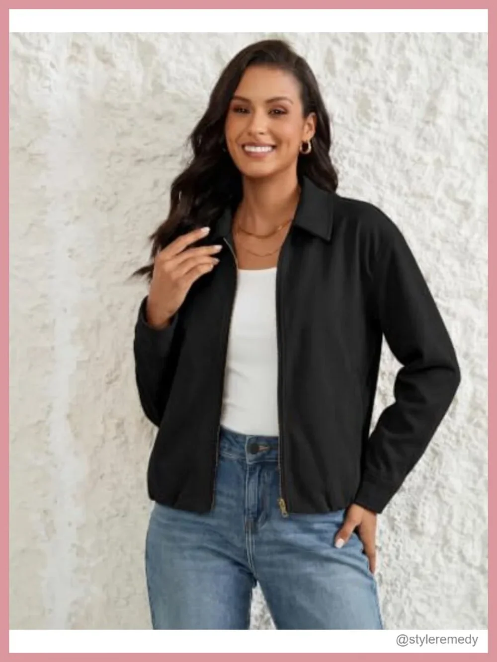 Faux Suede Jacket Women Oversized Fall Coats Cropped Outerwear Chore